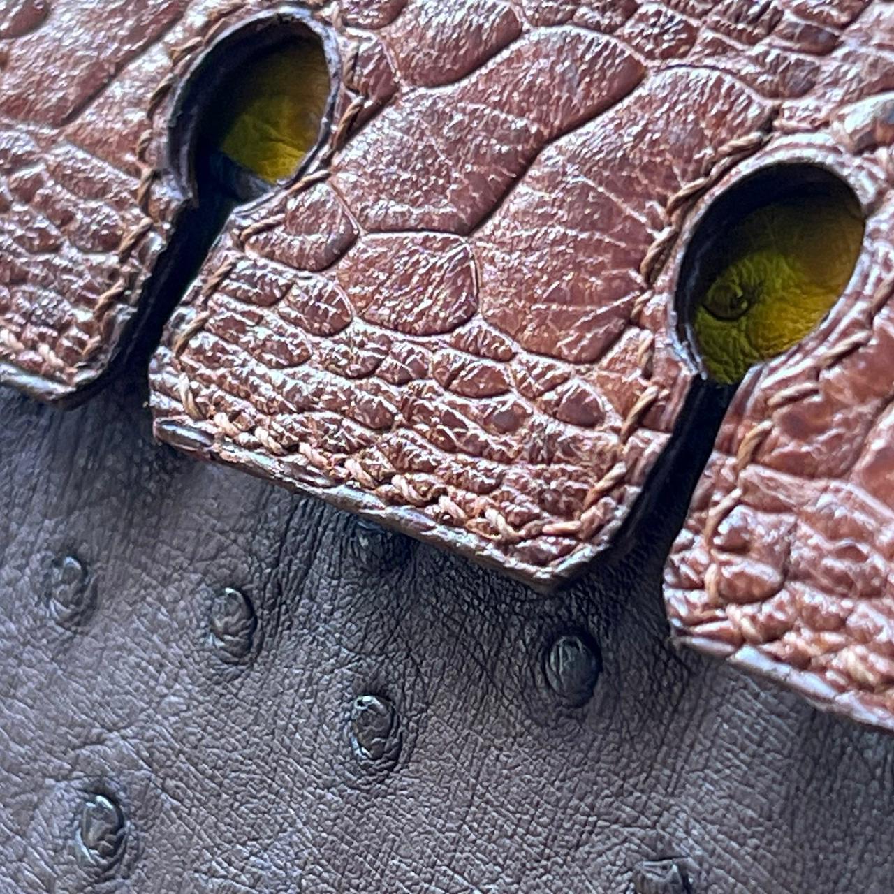 Ostrich Vertical Cardholder