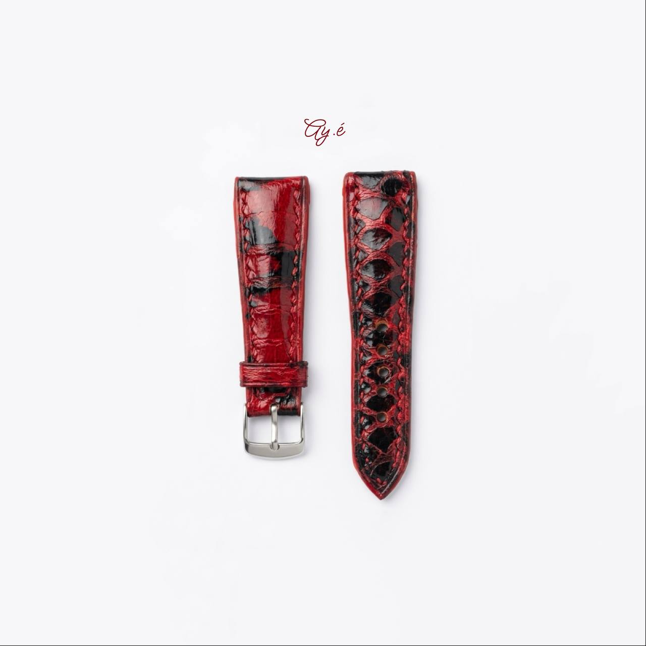 The Crimson Ember Strap